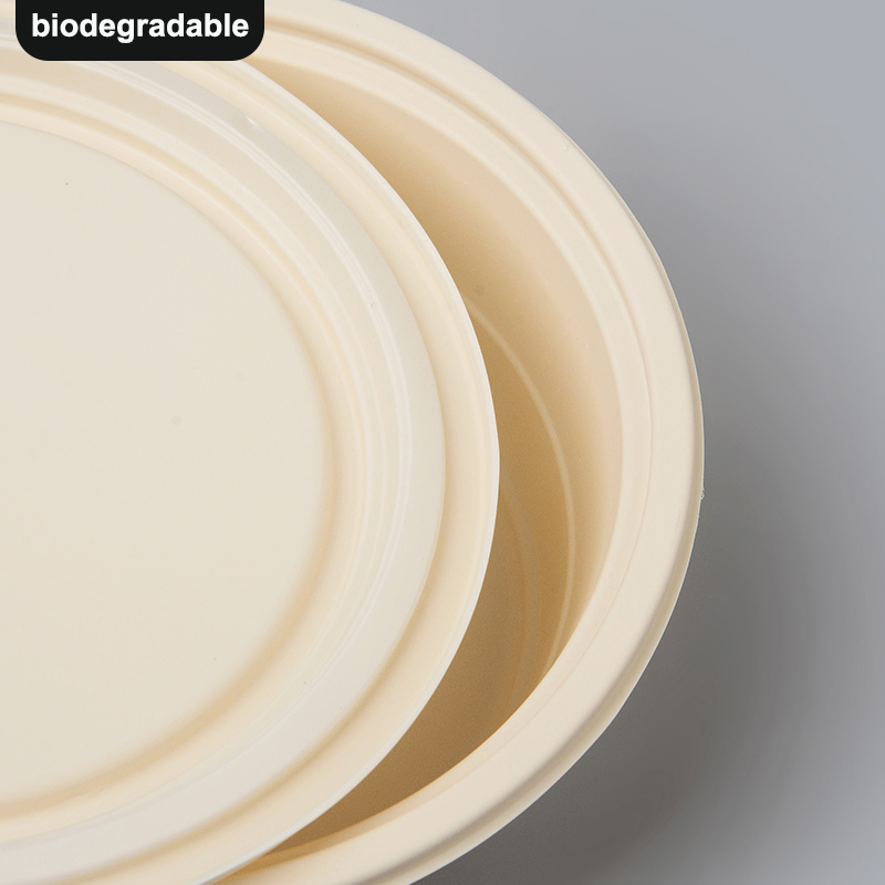 קערות קני סוכר 16 אונקיות - קערת Bagasse Tree 115